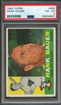 1960 TOPPS 262 HANK BAUER PSA VG-EX 4