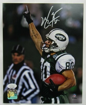 Wayne Chrebet Signed Auto Autograph 8x10 Photo JSA Witness COA