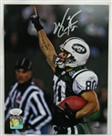 Wayne Chrebet Signed Auto Autograph 8x10 Photo JSA Witness COA