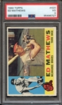 1960 TOPPS 420 ED MATHEWS PSA VG 3