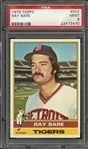 1976 TOPPS 507 RAY BARE PSA MINT 9