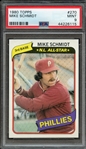 1980 TOPPS 270 MIKE SCHMIDT PSA MINT 9