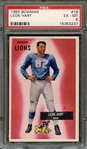 1955 BOWMAN 19 LEON HART PSA EX-MT 6