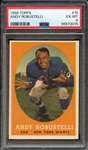 1958 TOPPS 15 ANDY ROBUSTELLI PSA EX-MT 6