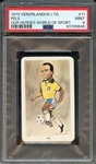 1979 VENORLANDUS LTD. OUR HEROES WORLD OF SPORT 11 PELE OUR HEROES WORLD OF SPORT PSA MINT 9