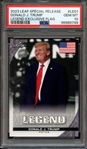 2023 LEAF SPECIAL RELEASE LEGEND EXCLUSIVE FLAG LE01 DONALD J. TRUMP PSA GEM MT 10