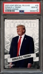 2023 LEAF SPECIAL RELEASE PRIZED LEGEND 5 DONALD J. TRUMP PSA GEM MT 10