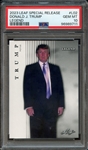 2023 LEAF SPECIAL RELEASE LEGEND L02 DONALD J. TRUMP PSA GEM MT 10