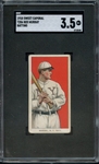 1910 T206 SWEET CAPORAL RED MURRAY BATTING SGC VG+ 3.5