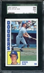 1984 TOPPS 610 STEVE SAX SGC GEM 98 / 10