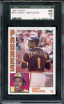 1984 TOPPS 615 GARRY TEMPLETON SGC GEM 98 / 10