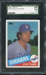 1985 TOPPS 148 STEVE YEAGER SGC GEM 98 / 10