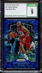 2019 PANINI PRIZM FAST BREAK BLUE 2 CHARLES BARKLEY CSG MINT 9