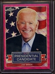 2019 LEAF 2020 PRESIDENTIAL CANDIDATE PRISMATIC WAVE PINK JOE BIDEN 10/10