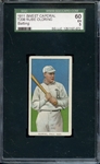 1911 T206 SWEET CAPORAL RUBE OLDRING BATTING SGC EX 60 / 5