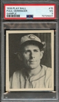 1939 PLAY BALL SAMPLE 15 PAUL DERRINGER PSA VG 3