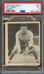 1939 PLAY BALL SAMPLE 30 BILL DICKEY PSA VG 3