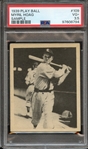 1939 PLAY BALL SAMPLE 109 MYRIL HOAG PSA VG+ 3.5