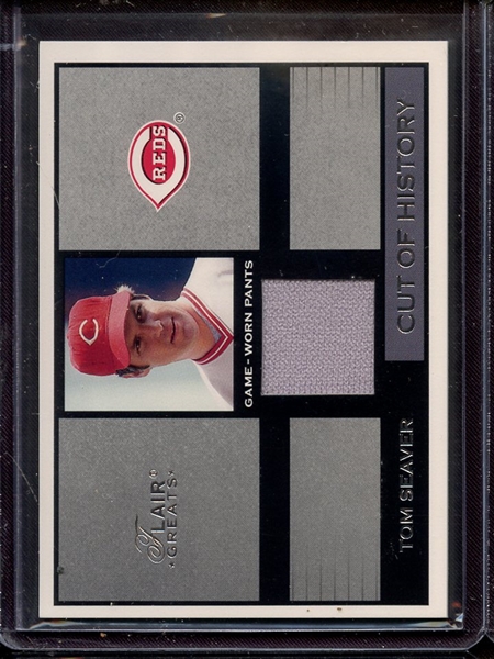 2003 FLAIR GREATS TOM SEAVER GAME USED PANTS