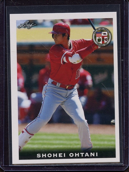 2018 LEAF NATIONAL SPORTS COLLECTORS CONVENTION NSCC ROOKIE-01 SHOHEI OHTANI