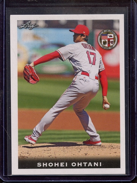 2018 LEAF NATIONAL SPORTS COLLECTORS CONVENTION NSCC ROOKIE-02 SHOHEI OHTANI