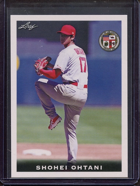 2018 LEAF NATIONAL SPORTS COLLECTORS CONVENTION NSCC ROOKIE-03 SHOHEI OHTANI