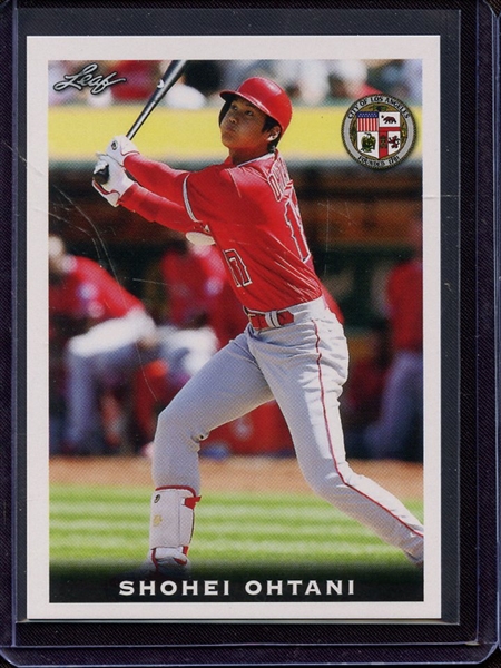 2018 LEAF NATIONAL SPORTS COLLECTORS CONVENTION NSCC ROOKIE-04 SHOHEI OHTANI