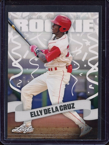 2023 LEAF PRIZED ROOKIE ELLY DELA CRUZ