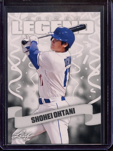 2023 LEAF PRIZED ROOKIE SHOHEI OHTANI