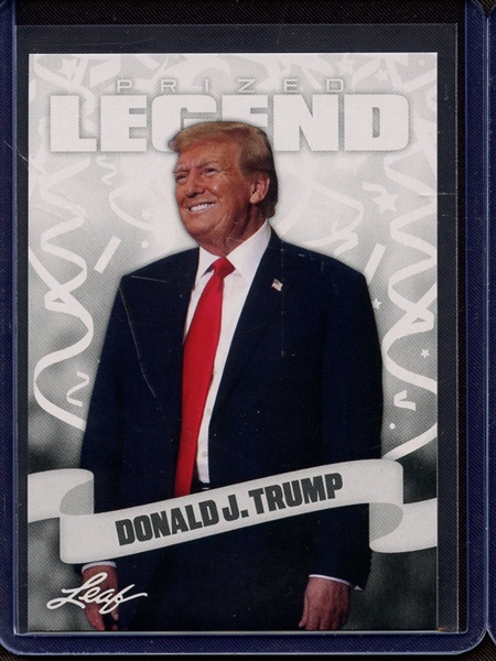 2023 LEAF PRIZED LEGEND 05 DONALD J TRUMP