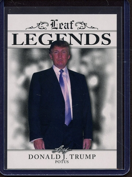 2023 LEAF LEGENDS LA-04 DONALD J TRUMP