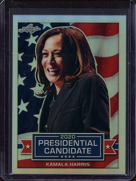 2019 LEAF 2020 PRESIDENTIAL CANDIDATE PRISMATIC SILVER KAMALA HARRIS