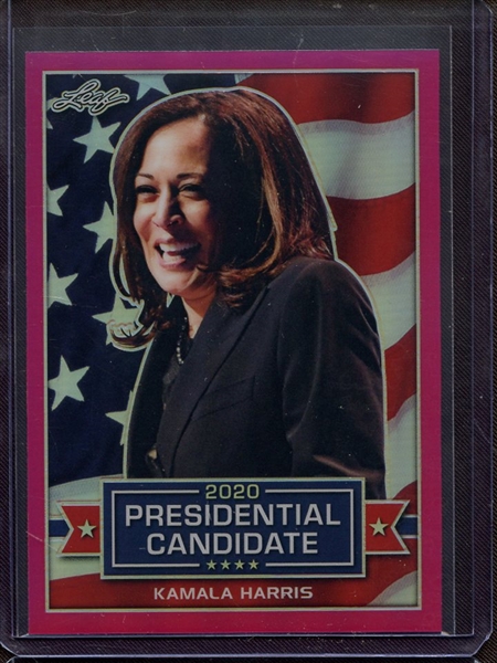 2019 LEAF 2020 PRESIDENTIAL CANDIDATE PRISMATIC PINK KAMALA HARRIS 10/20