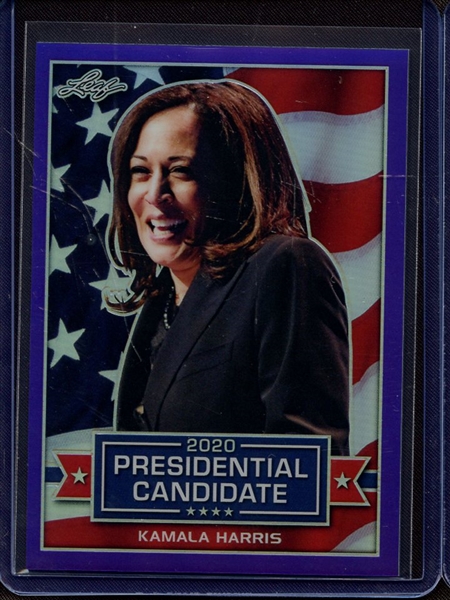 2019 LEAF 2020 PRESIDENTIAL CANDIDATE PRISMATIC PURPLE KAMALA HARRIS 16/25