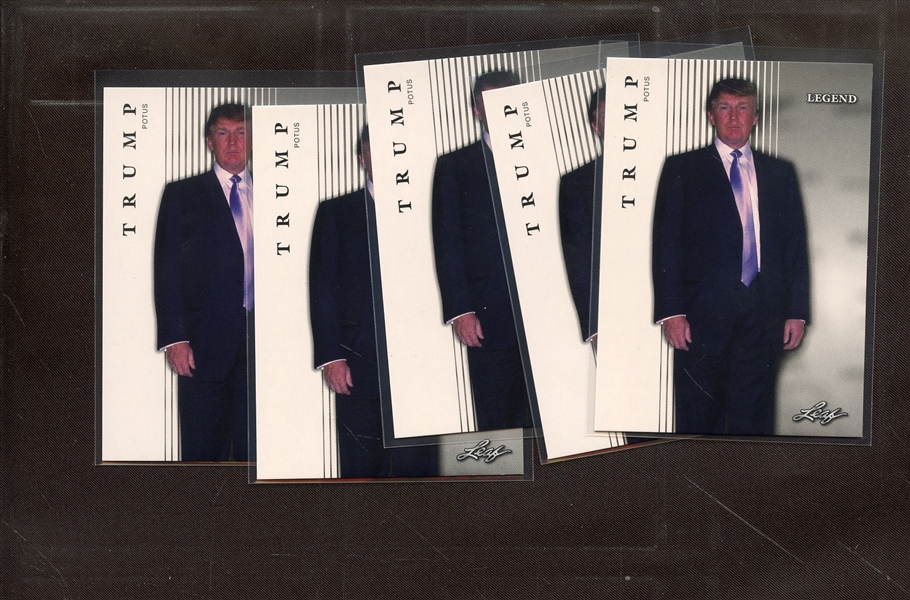 (5) 2023 LEAF LEGEND L-02 DONALD J TRUMP