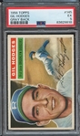 1956 TOPPS 145 GIL HODGES PSA EX 5