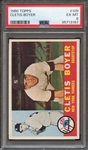 1960 TOPPS 109 CLETIS BOYER PSA EX-MT 6