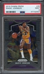 2019 PANINI PRIZM 25 MAGIC JOHNSON PSA MINT 9