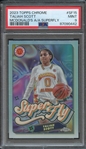 2023 TOPPS CHROME MCDONALDS ALL-AMERICAN SUPERFLY SF15 TALIAH SCOTT PSA MINT 9