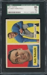 1957 TOPPS 71 ANDY ROBUSTELLI SGC NM+ 86 / 7.5