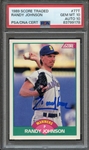 1989 SCORE TRADED 77T SIGNED RANDY JOHNSON PSA GEM MT 10 PSA/DNA AUTO 10