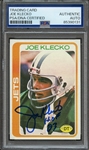 1978 TOPPS 287 SIGNED JOE KLECKO "HOF 23" PSA/DNA AUTO AUTHENTIC