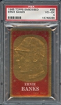 1965 TOPPS EMBOSSED 58 ERNIE BANKS VG-EX 4