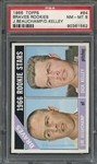 1966 TOPPS 84 BRAVES ROOKIES J.BEAUCHAMP/D.KELLEY NM-MT 8