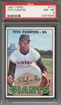 1967 TOPPS 177 TITO FUENTES NM-MT 8