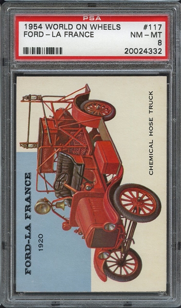 1954 WORLD ON WHEELS 117 FORD-LA FRANCE PSA NM-MT 8