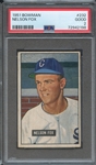 1951 BOWMAN 232 NELSON FOX PSA GOOD 2