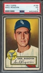 1952 TOPPS 159 SAUL ROGOVIN PSA VG 3
