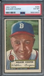 1952 TOPPS 294 WALKER COOPER PSA EX-MT 6