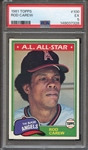 1981 TOPPS 100 ROD CAREW PSA EX 5